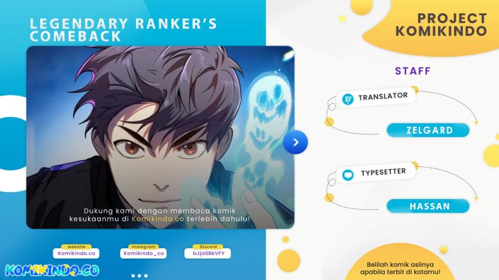 Legendary Ranker’s Comeback Chapter 04 Bahasa Indonesia