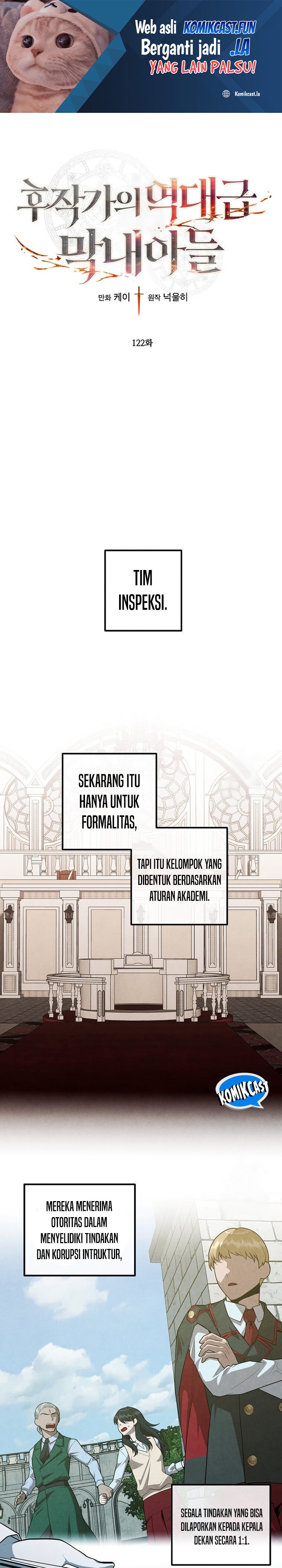 Legendary Youngest Son of the Marquis House Chapter 122 Bahasa Indonesia