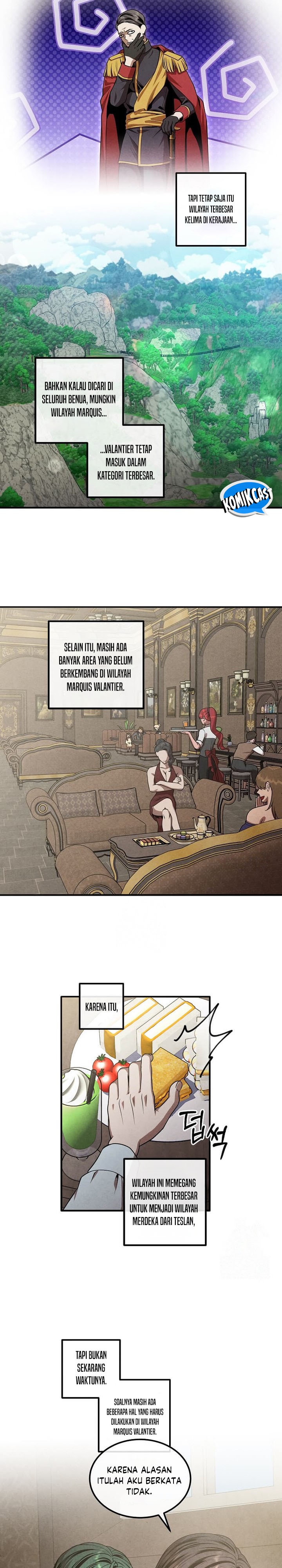 Legendary Youngest Son of the Marquis House Chapter 133 Bahasa Indonesia