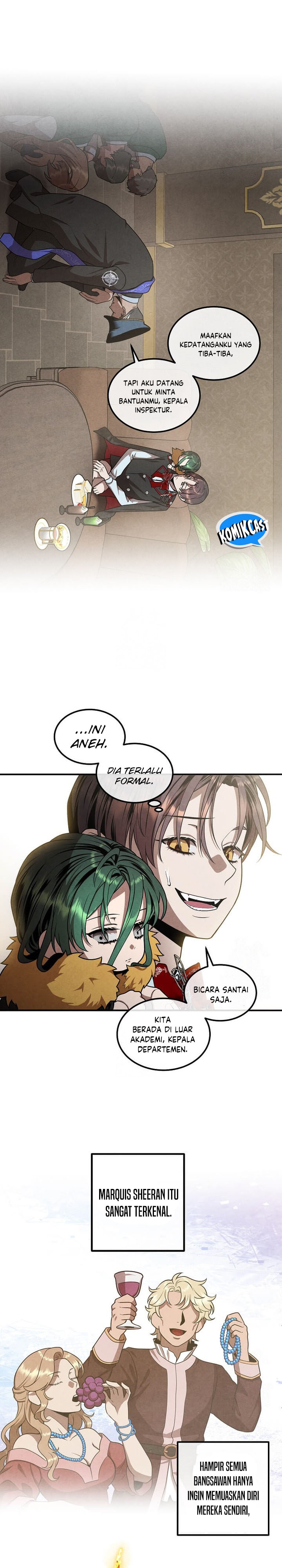 Legendary Youngest Son of the Marquis House Chapter 133 Bahasa Indonesia