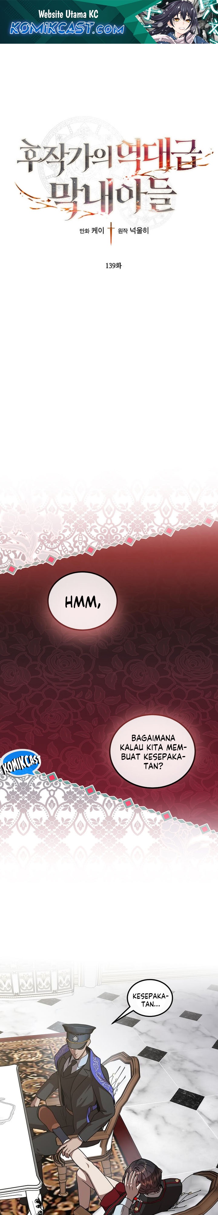 Legendary Youngest Son of the Marquis House Chapter 139 Bahasa Indonesia