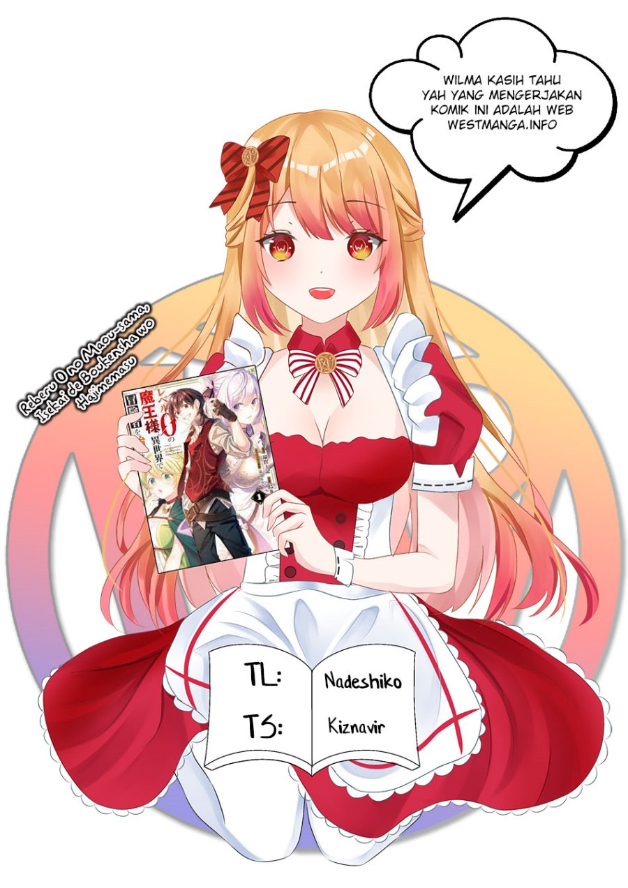 Level 0 Evil King Become the Adventurer In the New World (Reberu 0 no Maou-sama, Isekai de Boukensha wo Hajimemasu) chapter 9