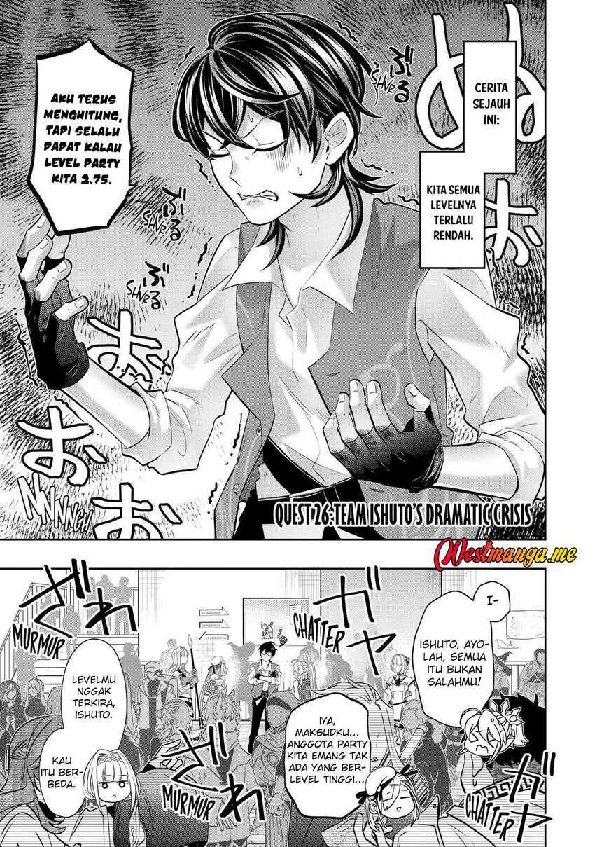 Level 0 Evil King Become the Adventurer In the New World (Reberu 0 no Maou-sama, Isekai de Boukensha wo Hajimemasu) Chapter 26 Bahasa Indonesia