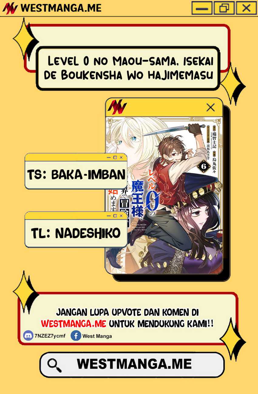 Level 0 Evil King Become the Adventurer In the New World (Reberu 0 no Maou-sama, Isekai de Boukensha wo Hajimemasu) Chapter 26 Bahasa Indonesia