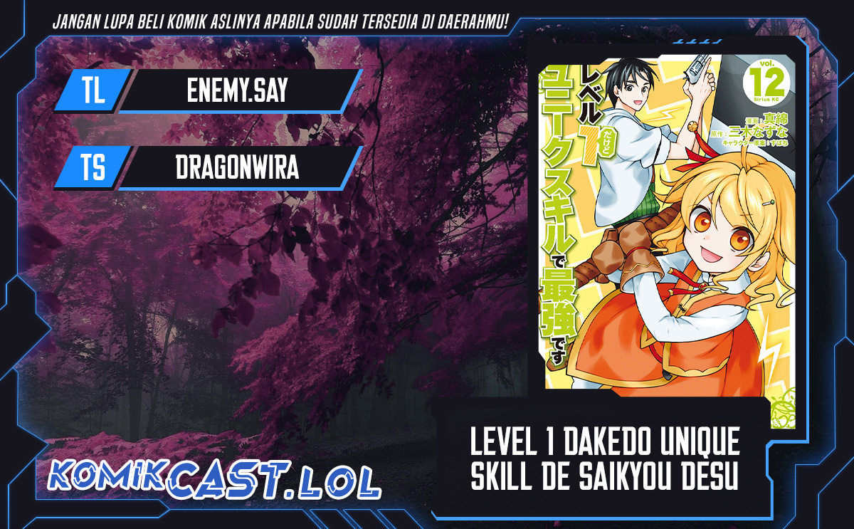 Level 1 dakedo Yuniiku Sukiru de Saikyou desu Chapter 50 Bahasa Indonesia
