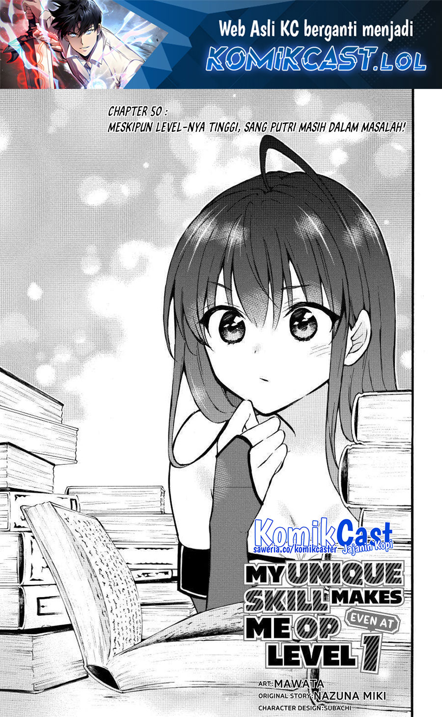 Level 1 dakedo Yuniiku Sukiru de Saikyou desu Chapter 50 Bahasa Indonesia