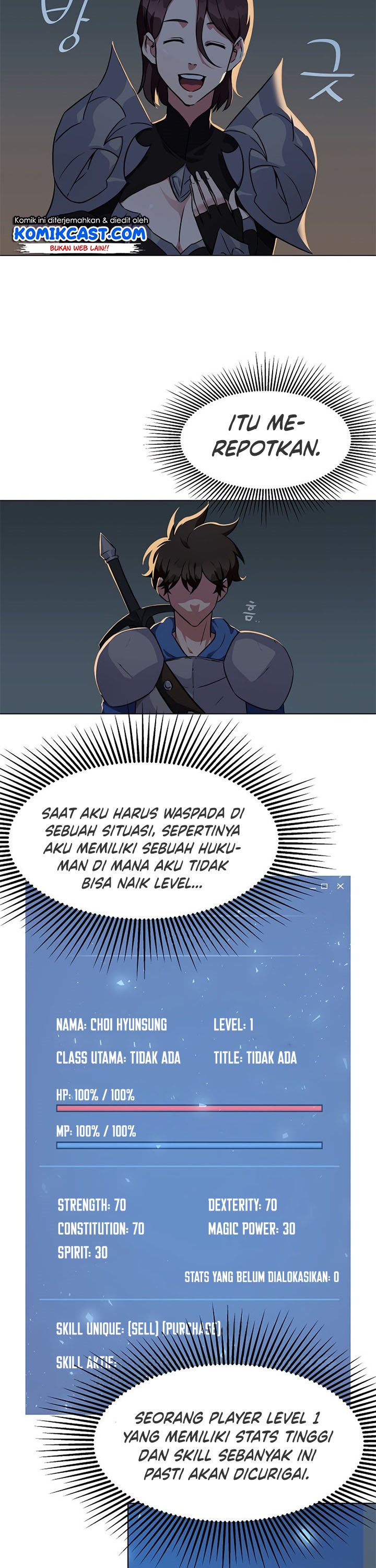 Dilarang COPAS - situs resmi www.mangacanblog.com - Komik level 1 player 005 - chapter 5 6 Indonesia level 1 player 005 - chapter 5 Terbaru 24|Baca Manga Komik Indonesia|Mangacan