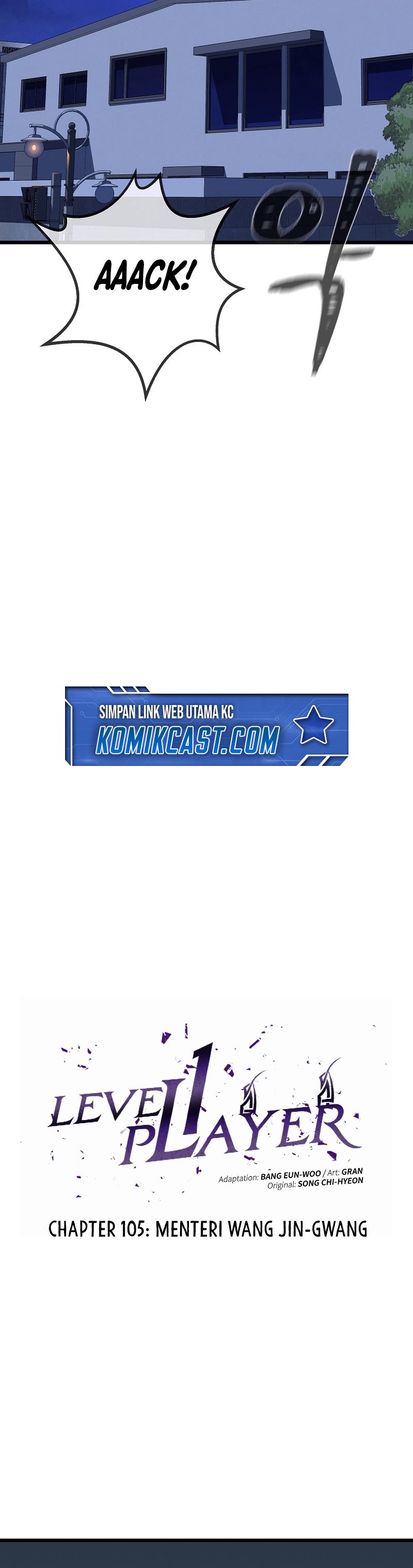 Level 1 Player Chapter 105 Bahasa Indonesia