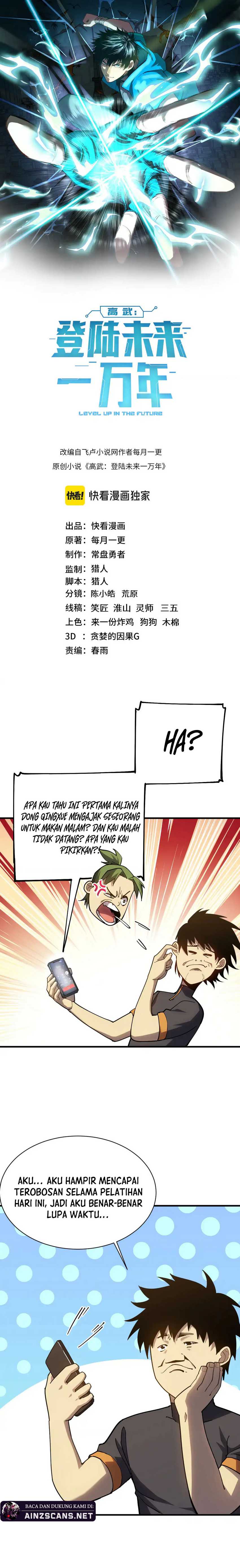 Leveling In The Future Chapter 135 Bahasa Indonesia