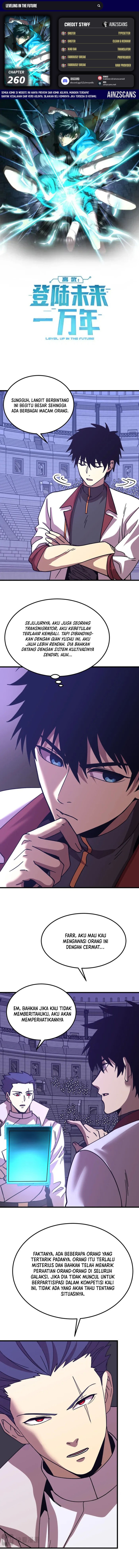 Leveling In The Future Chapter 260 Bahasa Indonesia