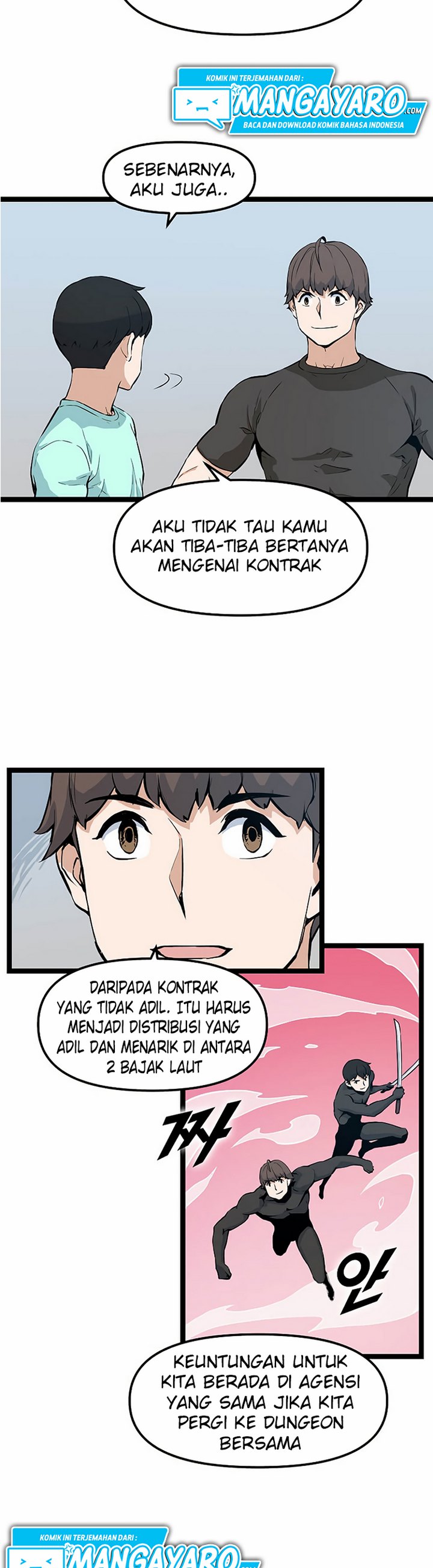 Leveling Up With Likes Chapter 23.2 Bahasa Indonesia