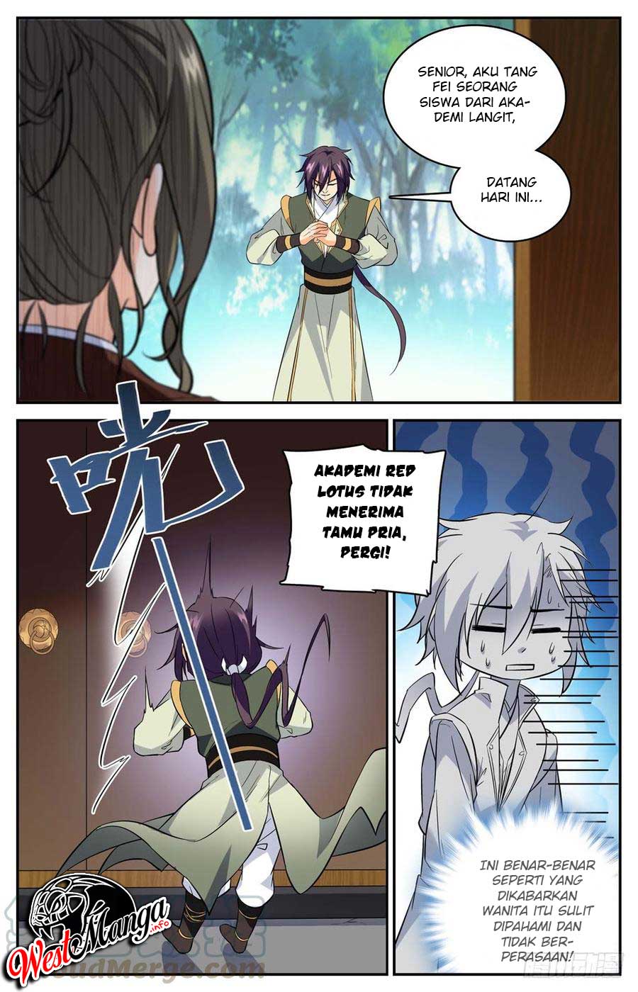 Lian Fei Wei Bao Chapter 49 Bahasa Indonesia
