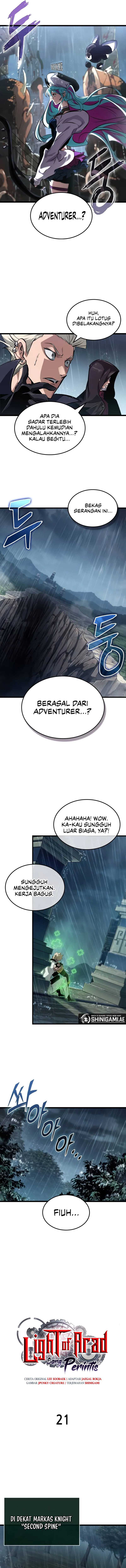 Light Of Arad: Forerunner Chapter 21 Bahasa Indonesia