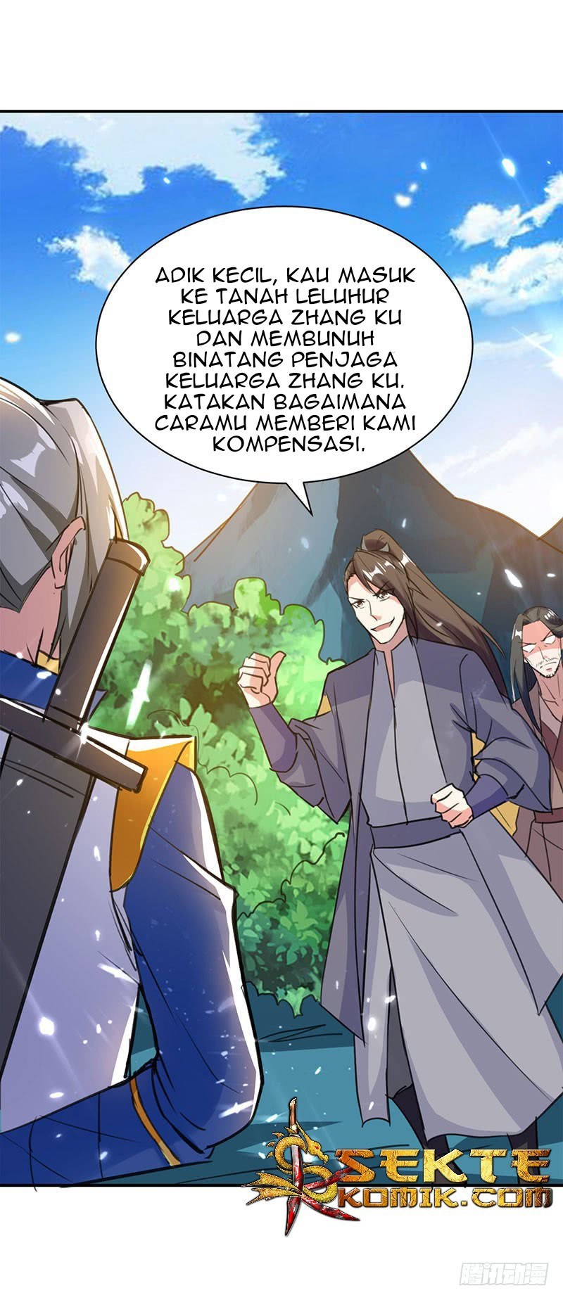 Ling Tian Shendi Chapter 17 Bahasa Indonesia