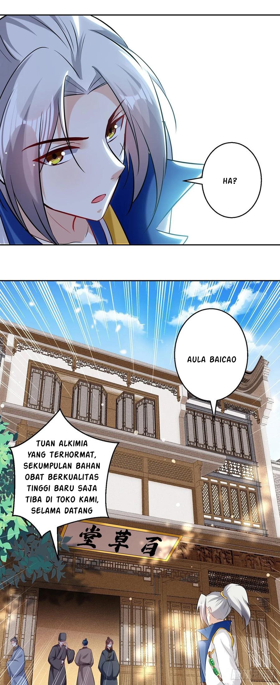 Ling Tian Shendi Chapter 84 Bahasa Indonesia