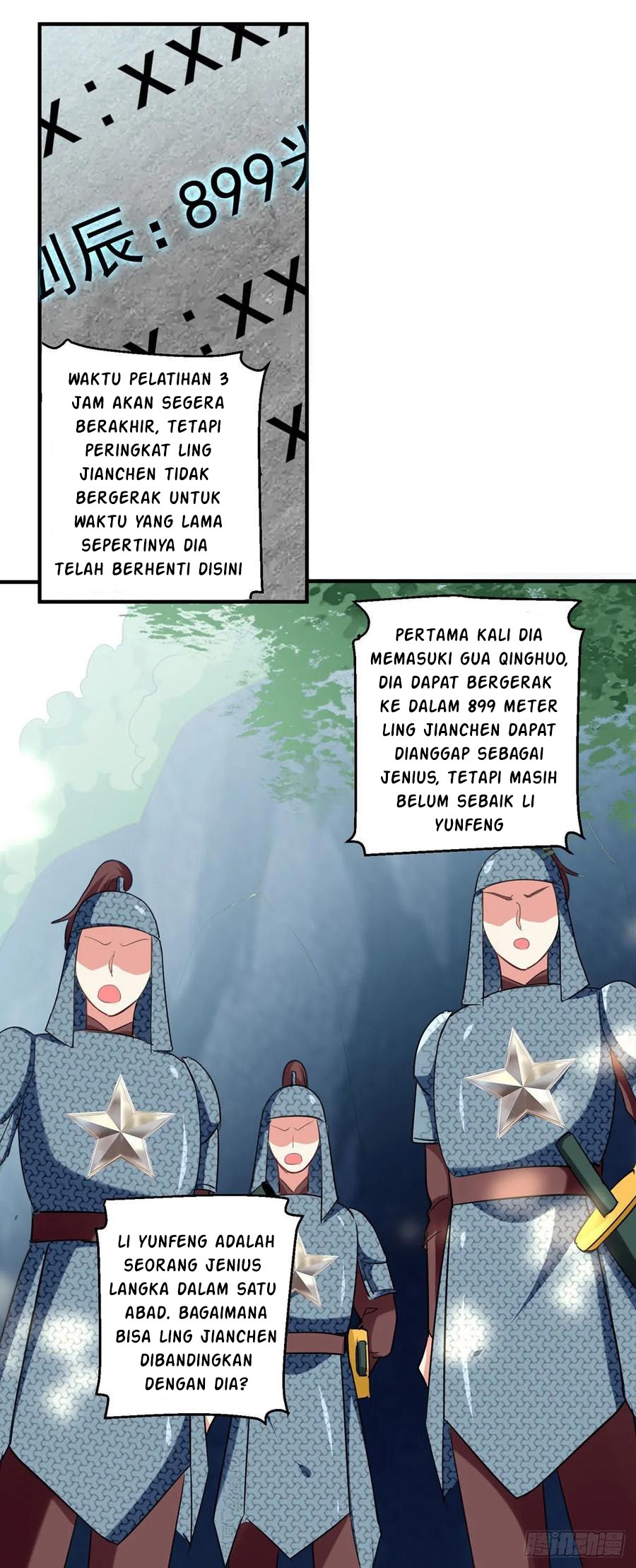 Ling Tian Shendi Chapter 108 Bahasa Indonesia