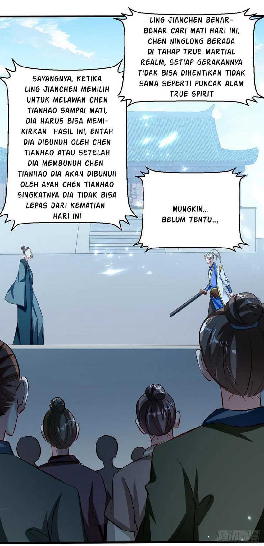 Ling Tian Shendi Chapter 136 Bahasa Indonesia