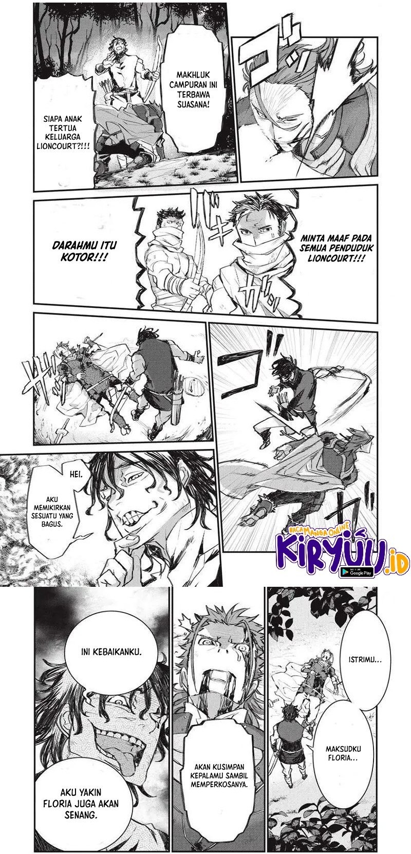 Lion Coeur Senki Chapter 30 Bahasa Indonesia