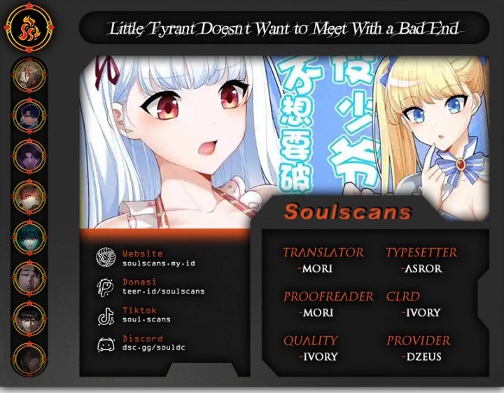 Little Tyrant Doesn’t Want to Meet with a Bad End Chapter 84 Bahasa Indonesia