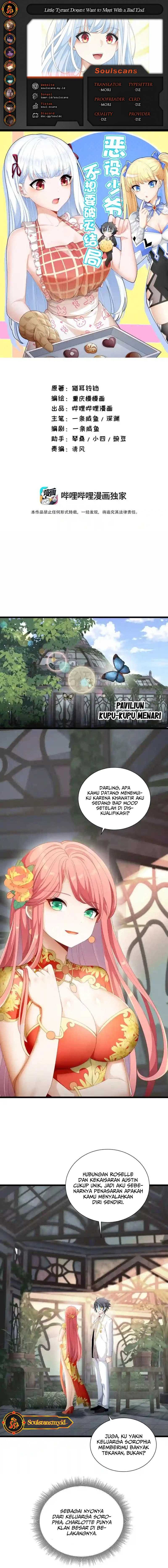 Little Tyrant Doesn’t Want to Meet with a Bad End Chapter 92 Bahasa Indonesia