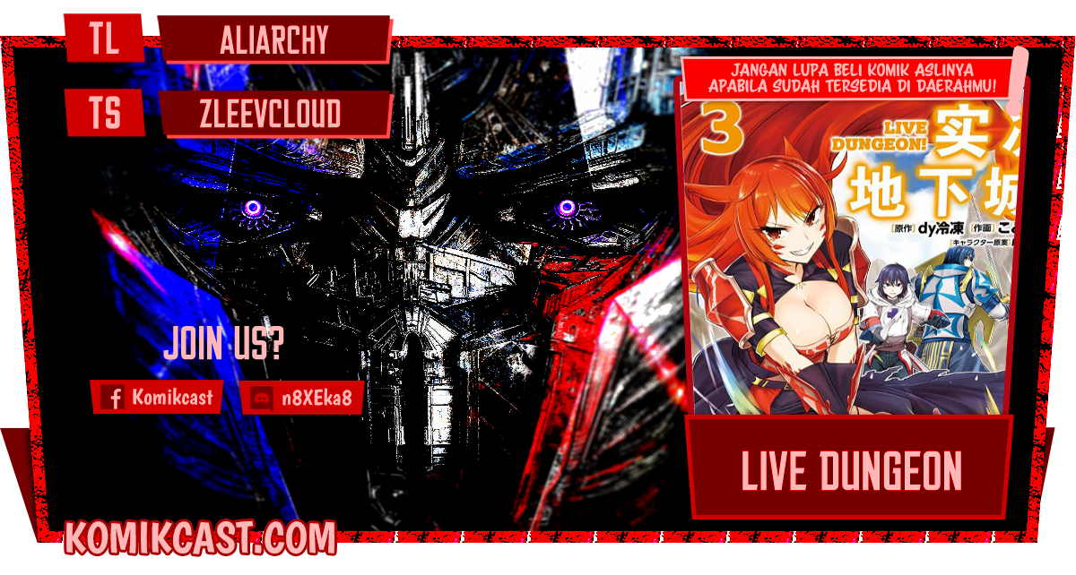 Live Dungeon! Chapter 43 Bahasa Indonesia