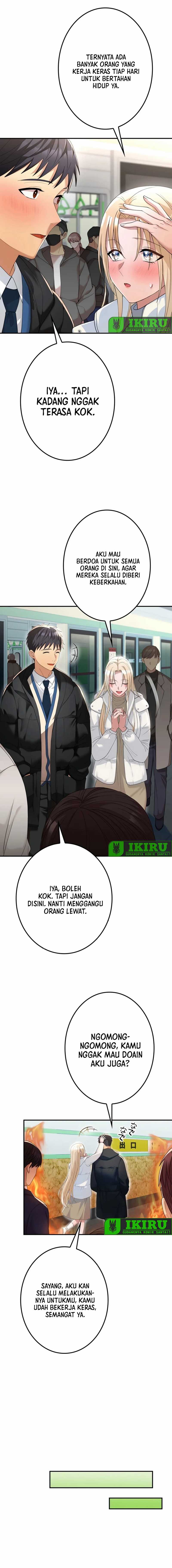 Living in a Studio Condo With the Saintess Chapter 14 Bahasa Indonesia