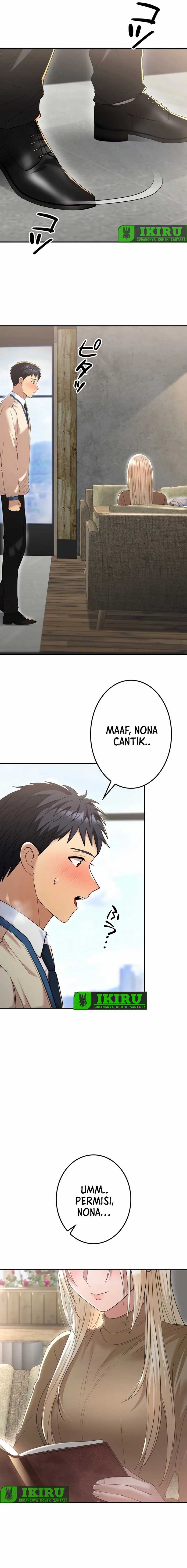 Living in a Studio Condo With the Saintess Chapter 14 Bahasa Indonesia