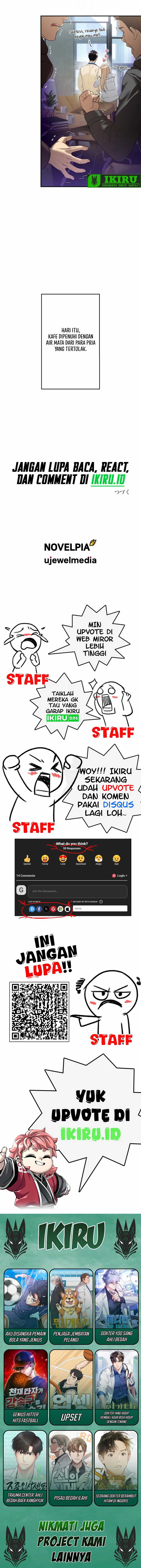 Living in a Studio Condo With the Saintess Chapter 14 Bahasa Indonesia