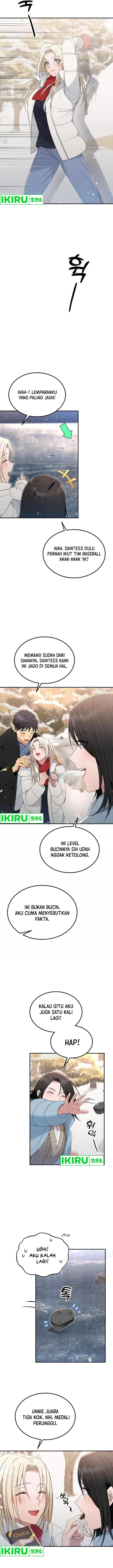 Living in a Studio Condo With the Saintess Chapter 34 Bahasa Indonesia