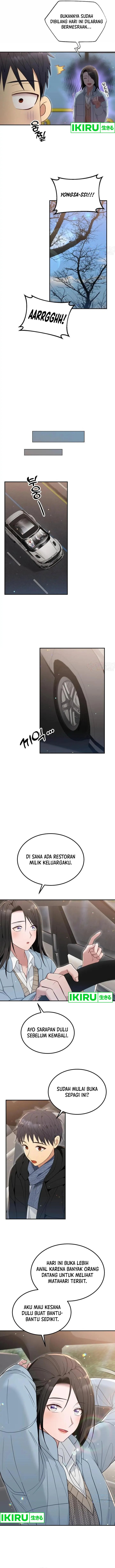 Living in a Studio Condo With the Saintess Chapter 34 Bahasa Indonesia