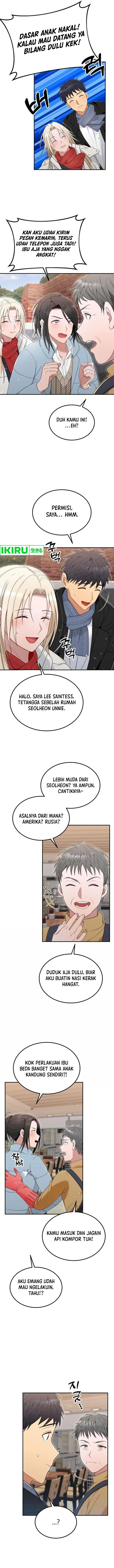 Living in a Studio Condo With the Saintess Chapter 34 Bahasa Indonesia