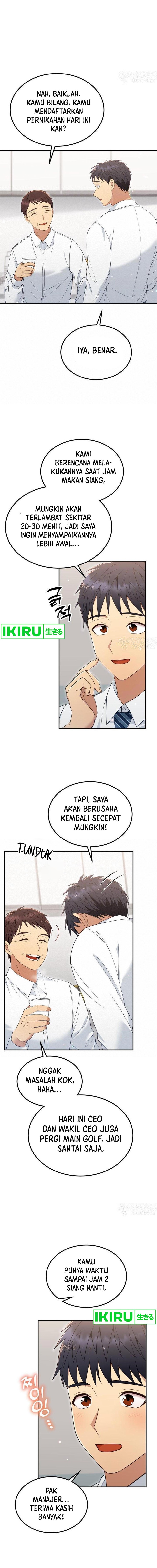 Living in a Studio Condo With the Saintess Chapter 38 Bahasa Indonesia