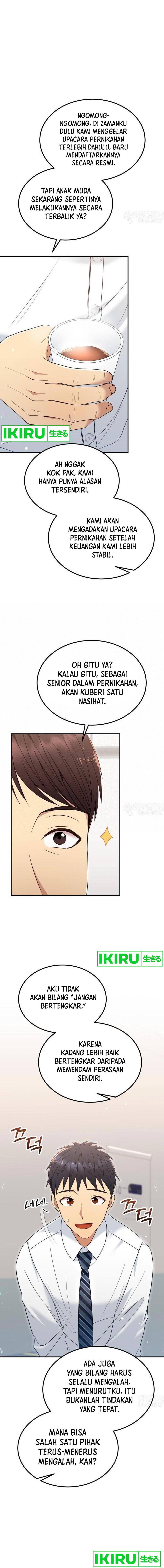 Living in a Studio Condo With the Saintess Chapter 38 Bahasa Indonesia