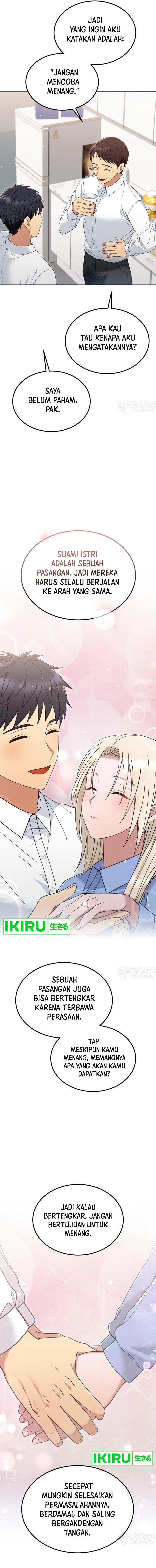 Living in a Studio Condo With the Saintess Chapter 38 Bahasa Indonesia