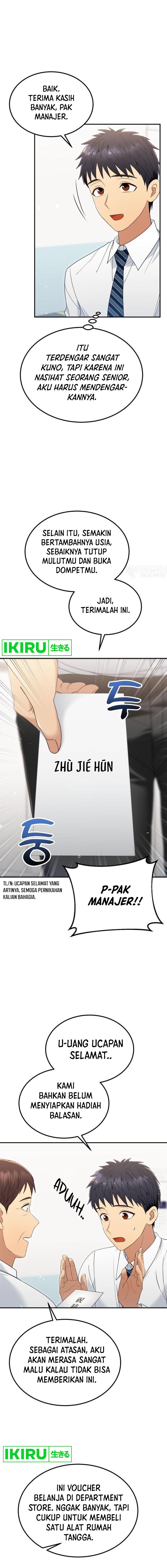 Living in a Studio Condo With the Saintess Chapter 38 Bahasa Indonesia