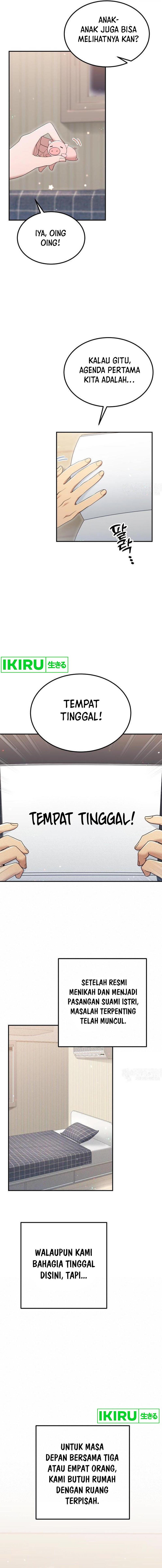 Living in a Studio Condo With the Saintess Chapter 38 Bahasa Indonesia