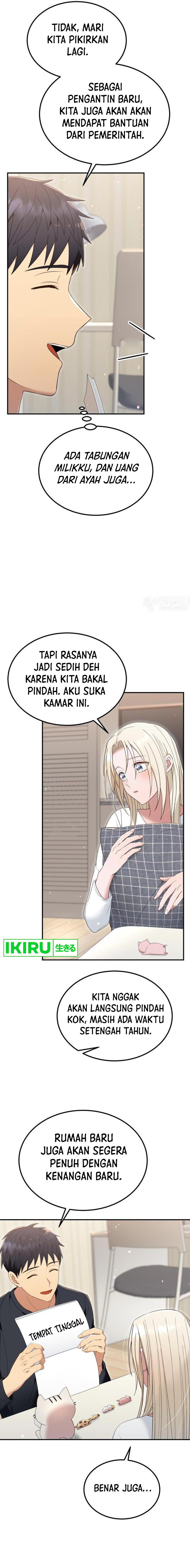 Living in a Studio Condo With the Saintess Chapter 38 Bahasa Indonesia