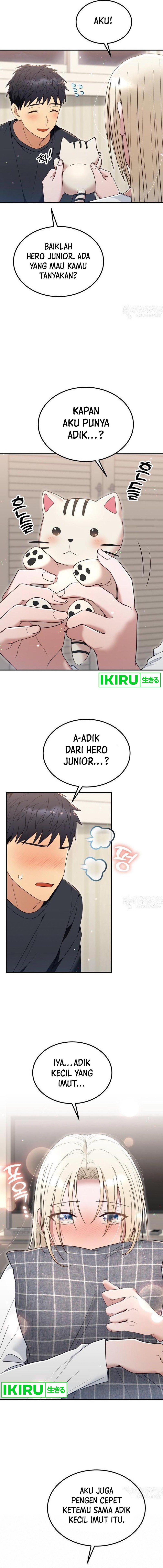 Living in a Studio Condo With the Saintess Chapter 38 Bahasa Indonesia