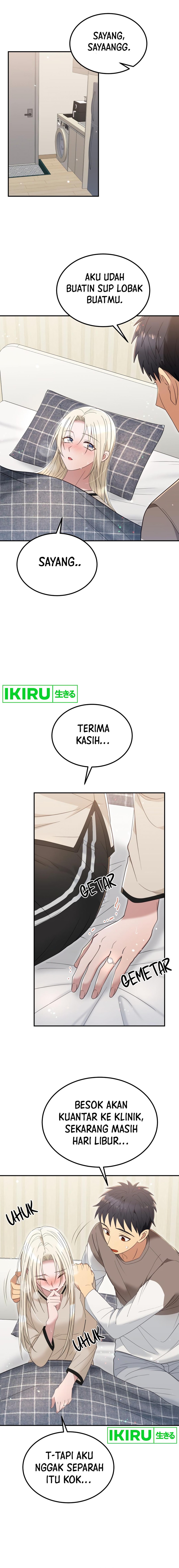 Living in a Studio Condo With the Saintess Chapter 39 Bahasa Indonesia