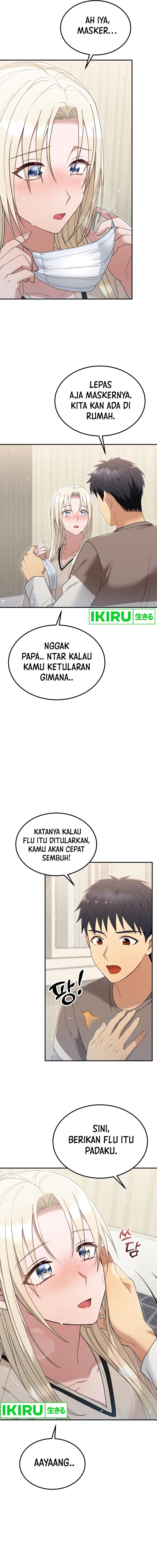 Living in a Studio Condo With the Saintess Chapter 39 Bahasa Indonesia