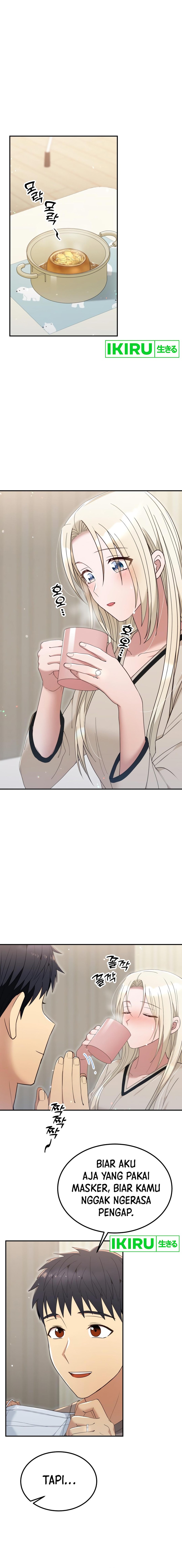 Living in a Studio Condo With the Saintess Chapter 39 Bahasa Indonesia