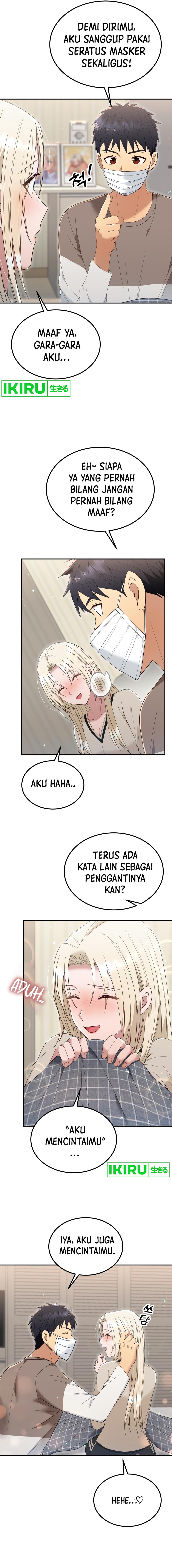 Living in a Studio Condo With the Saintess Chapter 39 Bahasa Indonesia