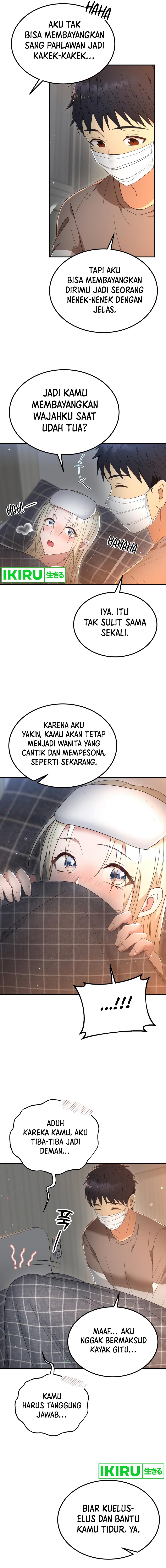 Living in a Studio Condo With the Saintess Chapter 39 Bahasa Indonesia
