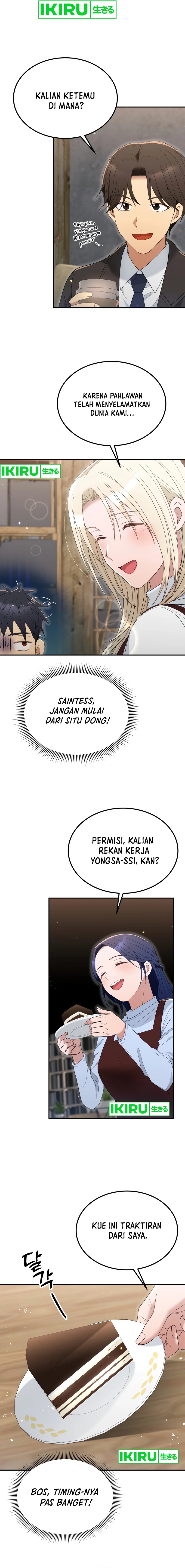 Living in a Studio Condo With the Saintess chapter 40