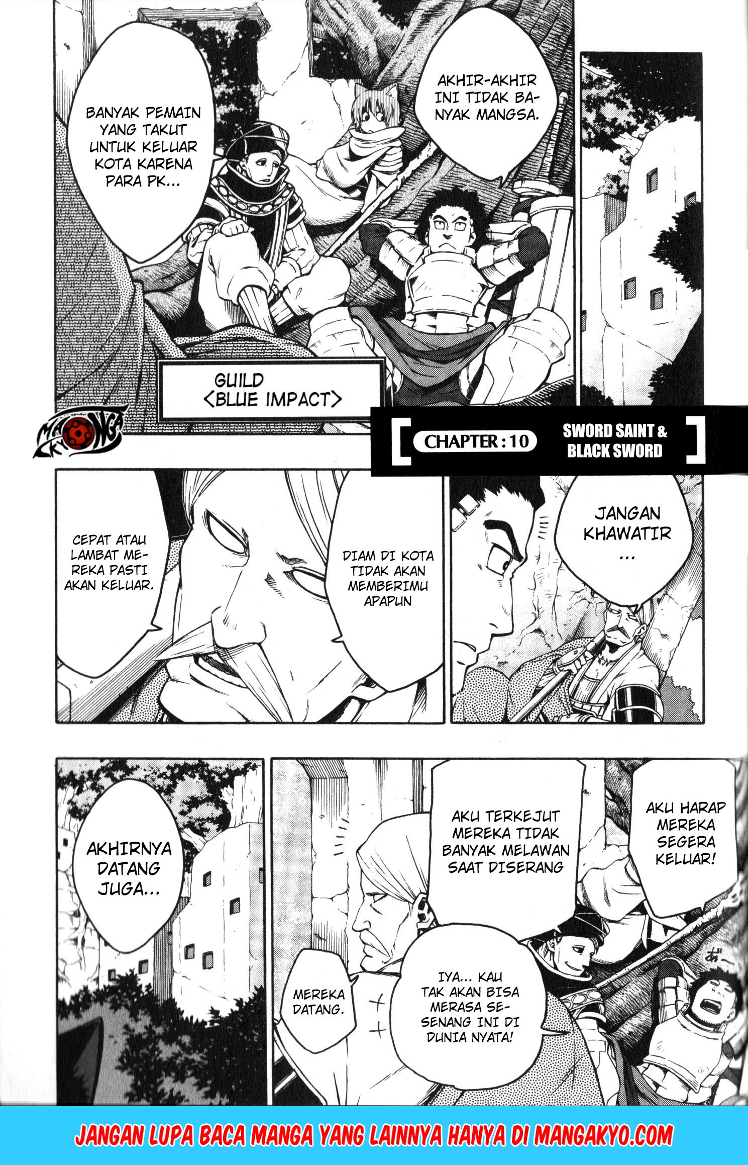 Log Horizon – Nishikaze no Ryodan Chapter 10 Bahasa Indonesia