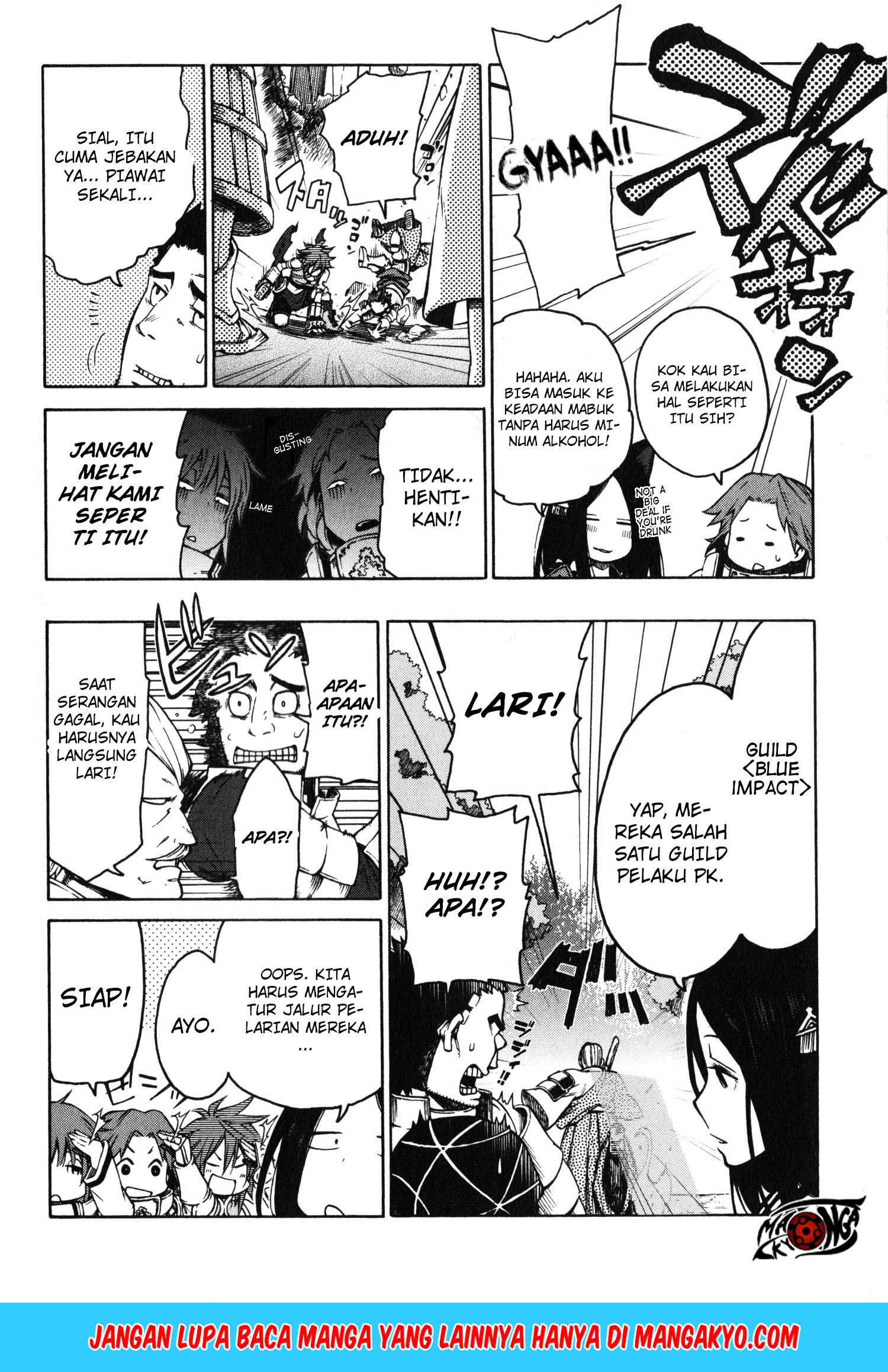 Log Horizon – Nishikaze no Ryodan Chapter 10 Bahasa Indonesia