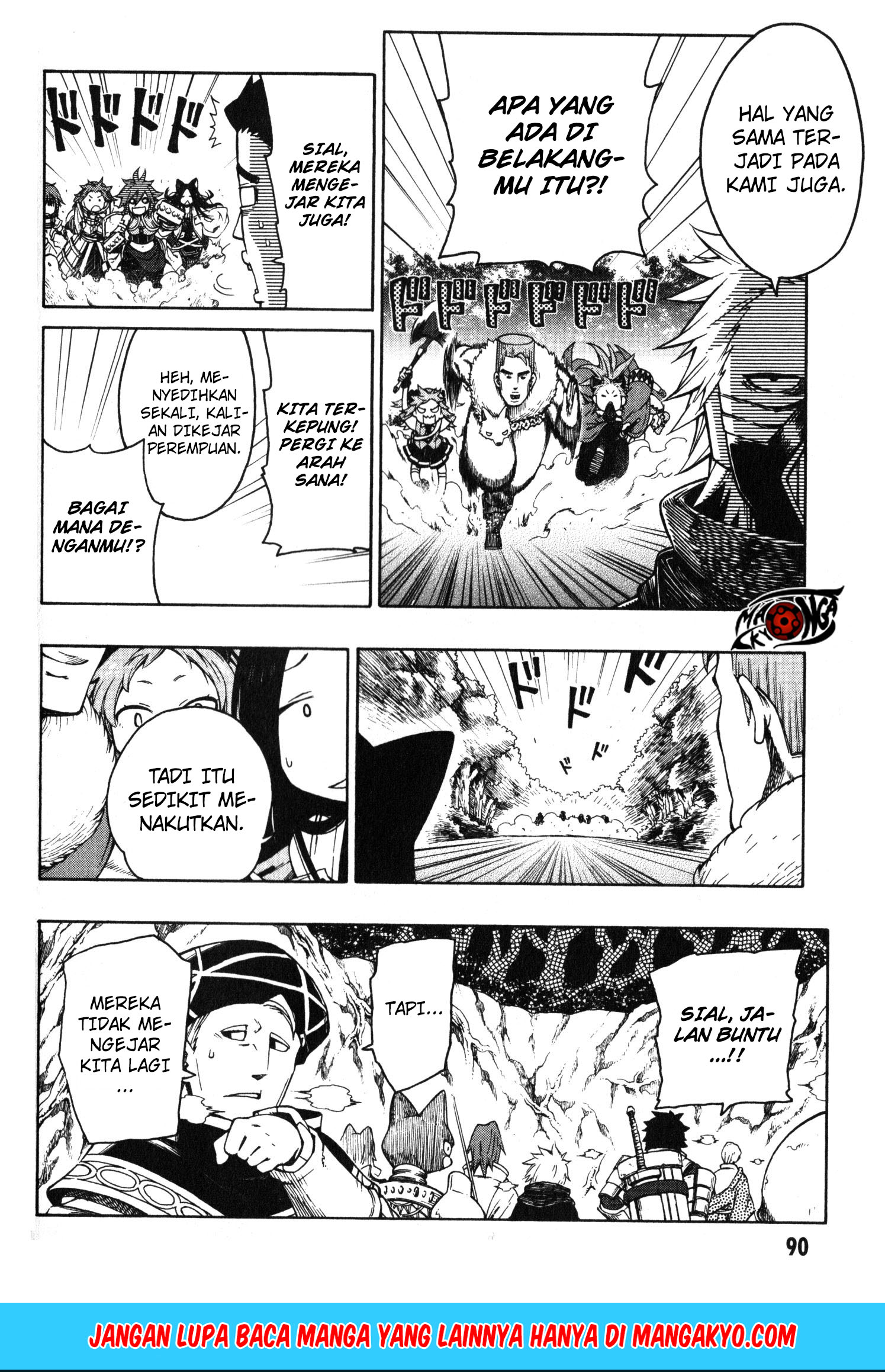 Log Horizon – Nishikaze no Ryodan Chapter 10 Bahasa Indonesia