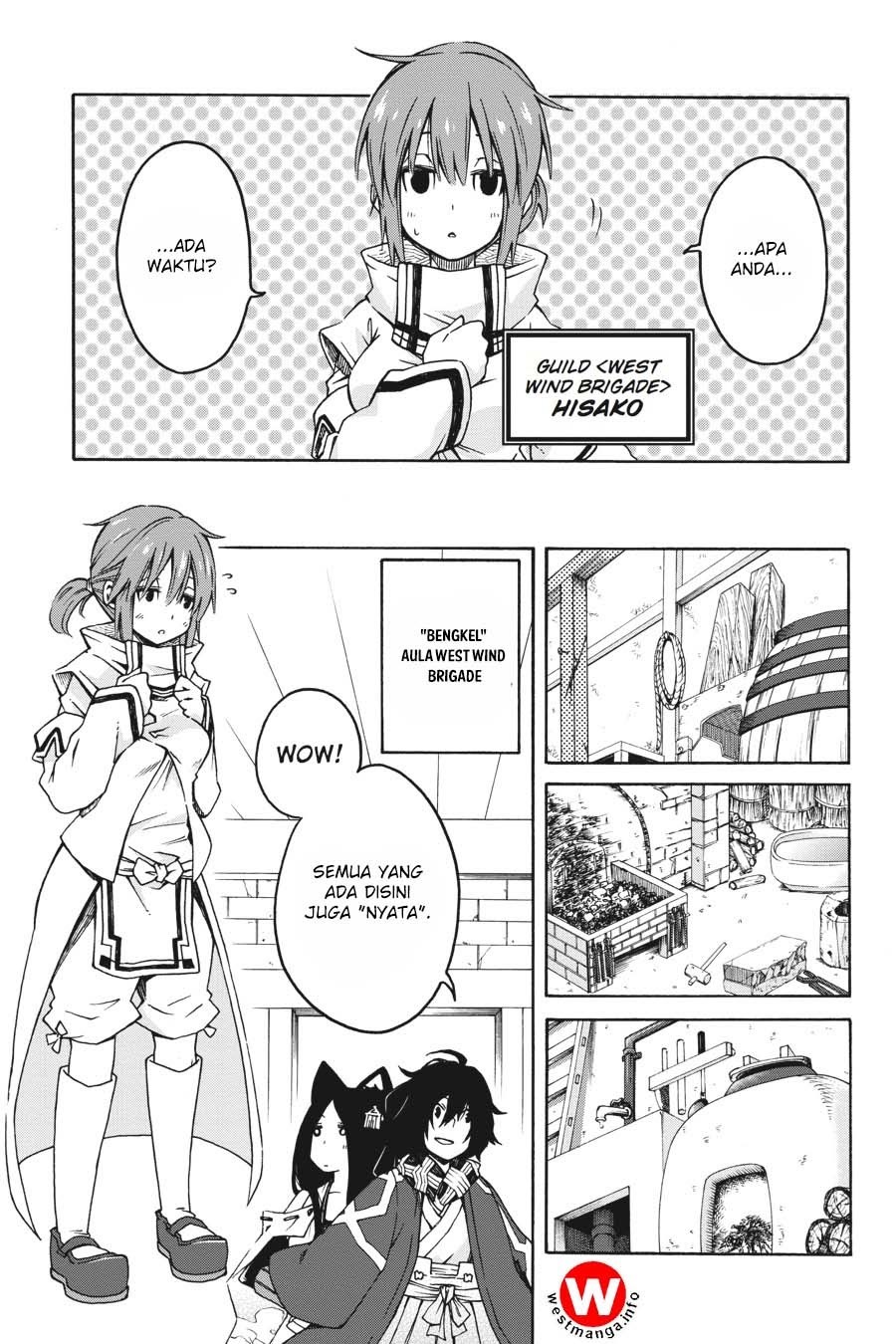 Log Horizon – Nishikaze no Ryodan chapter 2