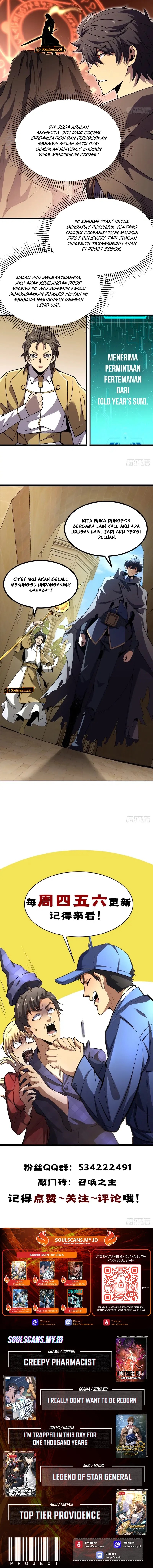 Lord of Summons! Sudden Mutation Chapter 49 Bahasa Indonesia