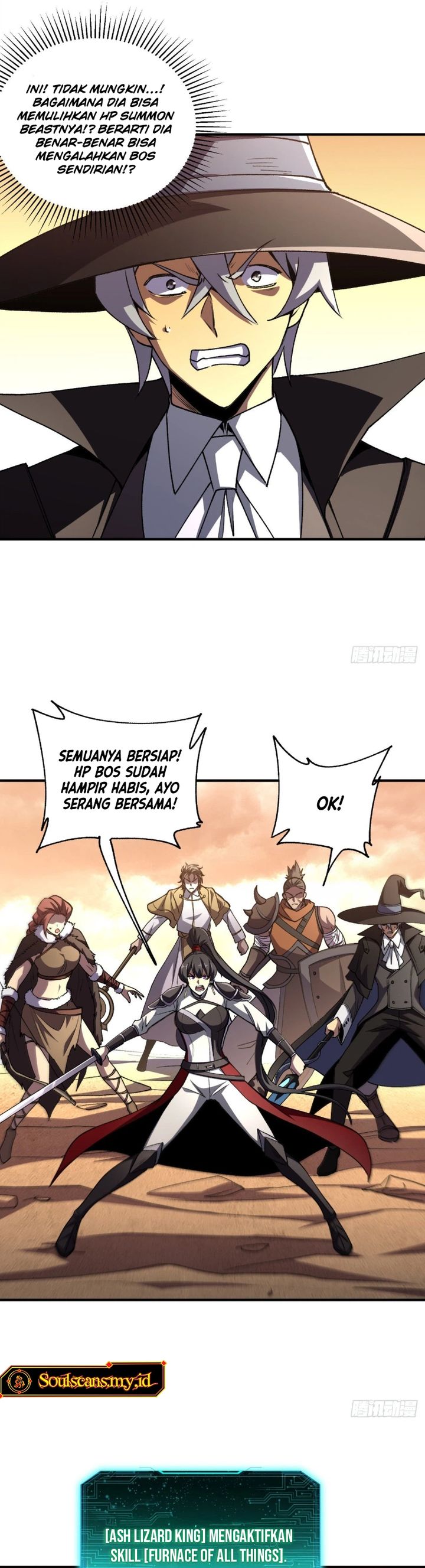 Lord of Summons! Sudden Mutation Chapter 56 Bahasa Indonesia